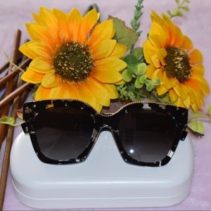SOLD‼️MARC JACOBS -HAVANA BLACK CRYSTAL SUNGLASSES